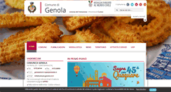 Desktop Screenshot of comune.genola.cn.it